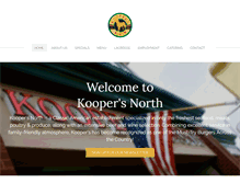 Tablet Screenshot of koopersnorth.com